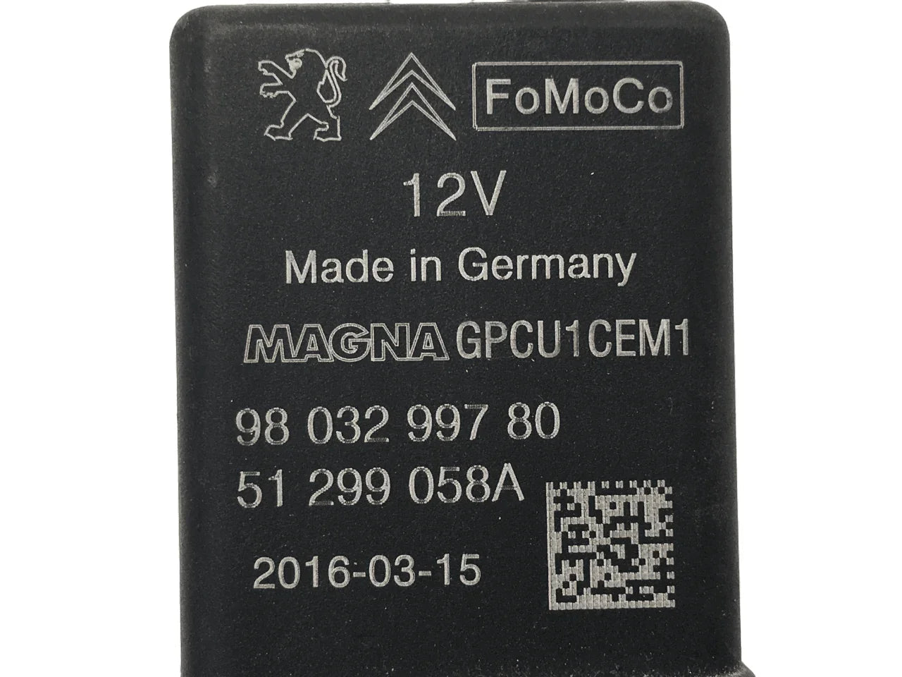 Rele PSA 9803299780