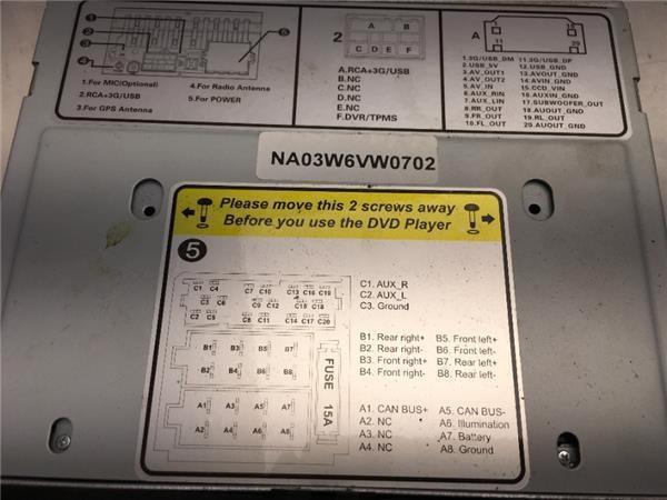 Reproductor Multimedia VW - na03w6vw0702