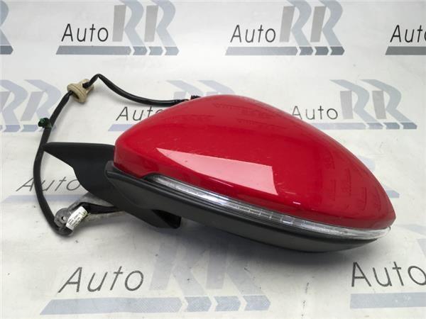 Retrovisor Izquierdo VW Golf VII Rojo