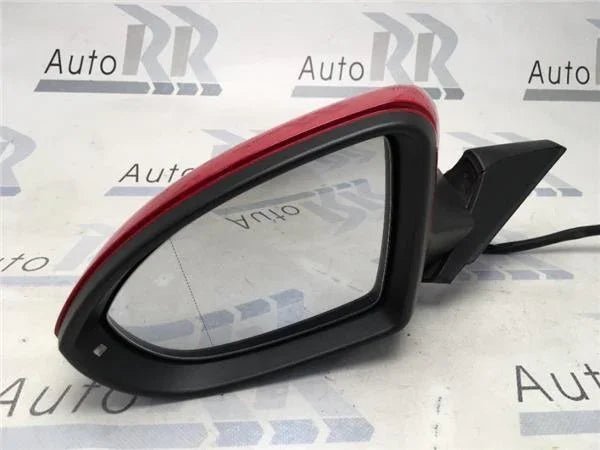 Retrovisor Izquierdo VW Golf VII Rojo