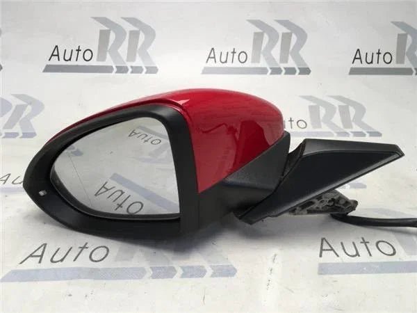 Retrovisor Izquierdo VW Golf VII Rojo