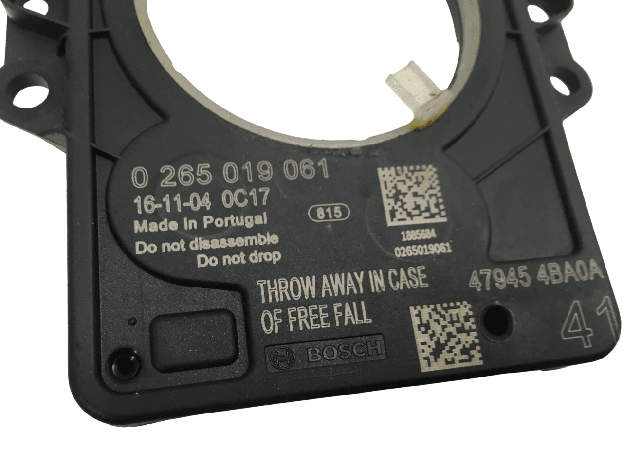 Sensor ángulo Nissan Qashqai J11 - 0265019061