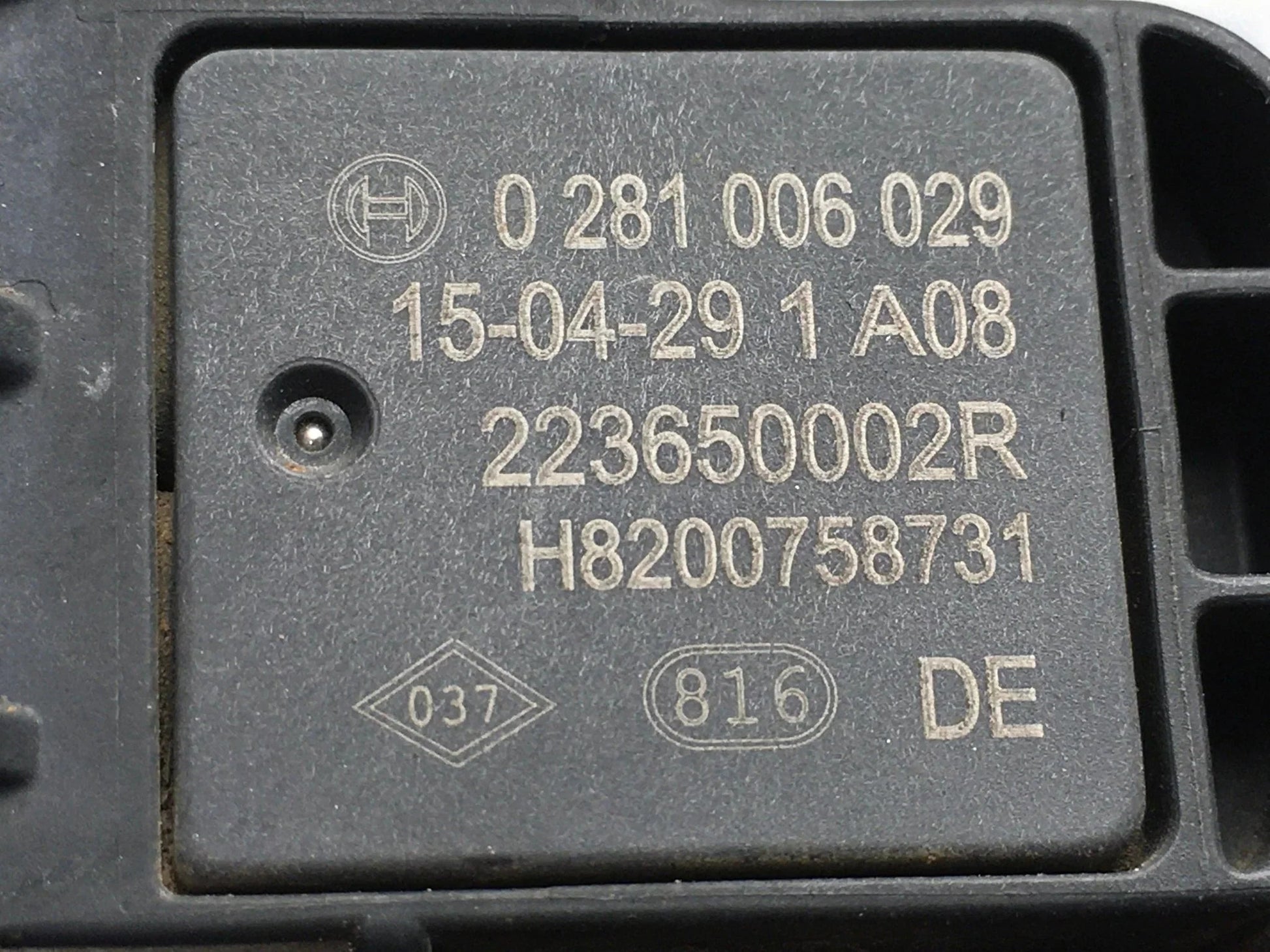 Sensor presión Renault 0281006029