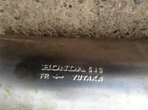 Silenciador central honda crv 2.2 i-ctdi - 