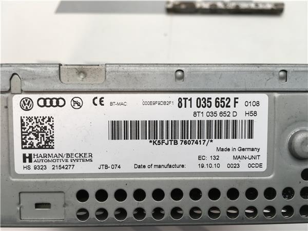 Sistem Audio Audi 8t1035652F