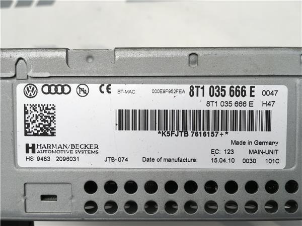 Sistema Audio Audi 8t1035666e - 8t1035666e
