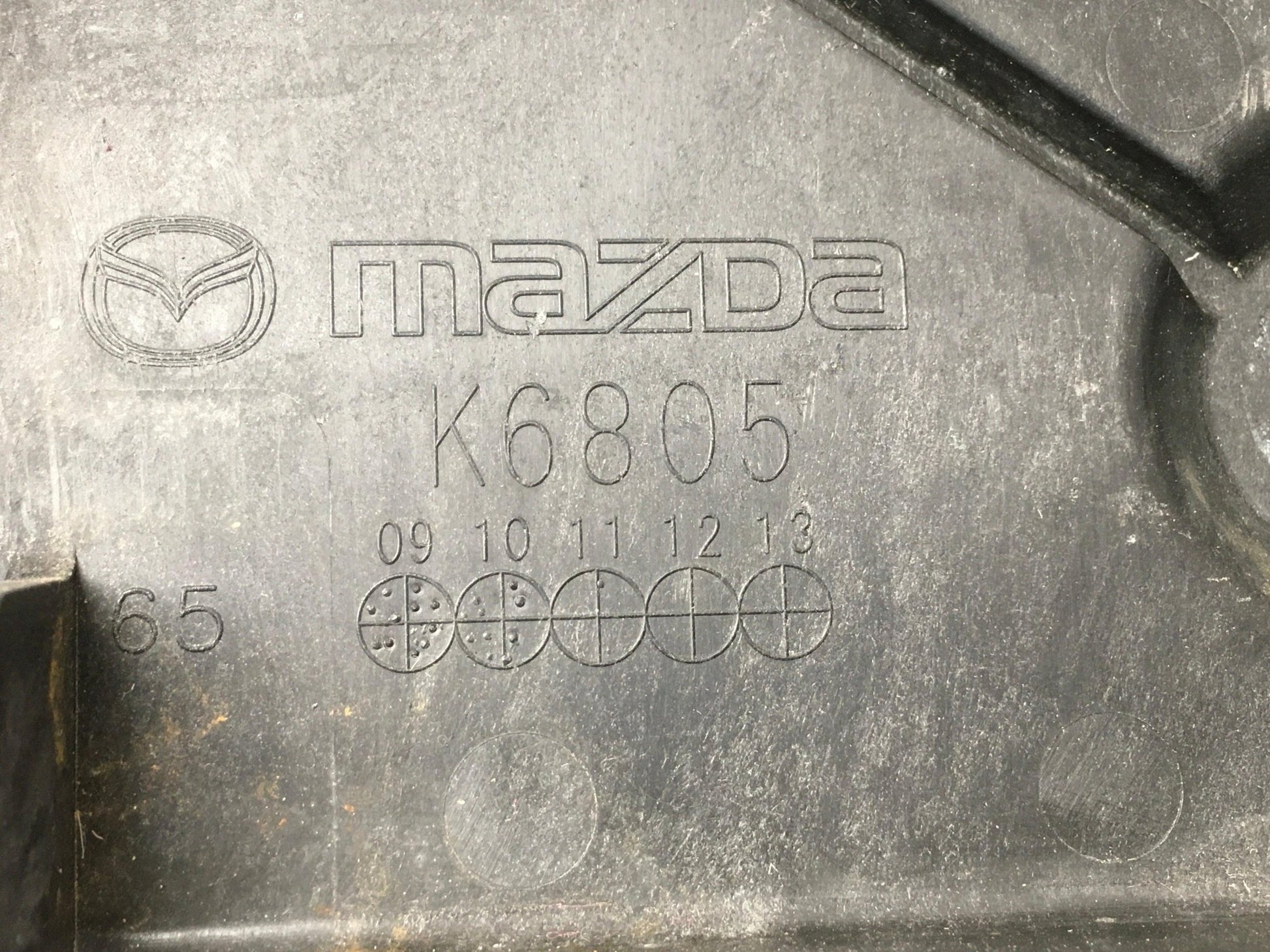 Soporte batería Mazda CX - 7 - EH6456041