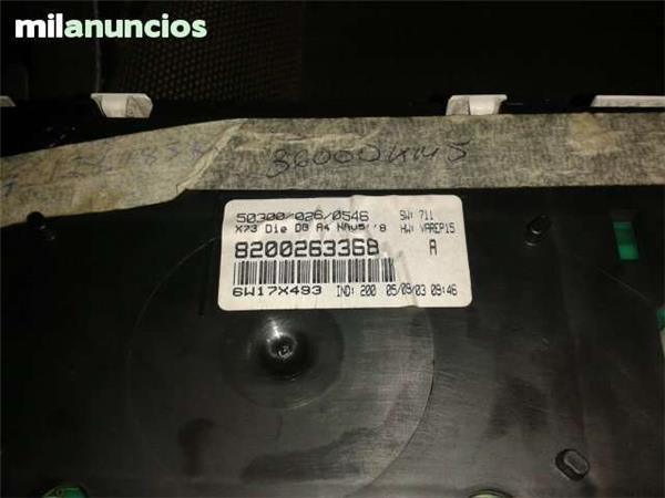 Tacometro con pantalla navegador renault - 