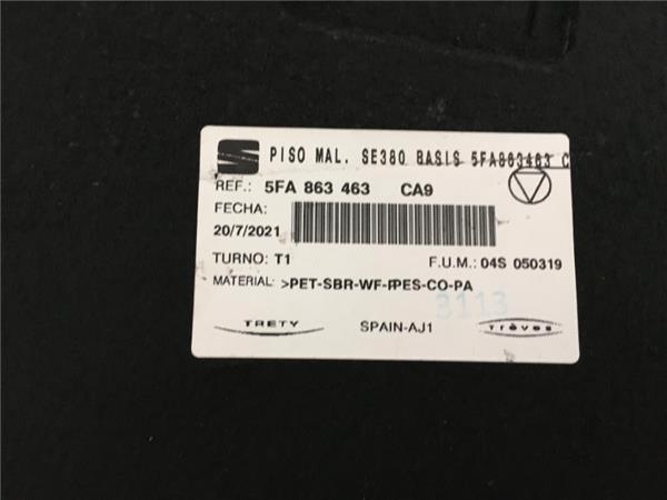 Tapa Maletero Seat Leon 4 KL - 5fa863463