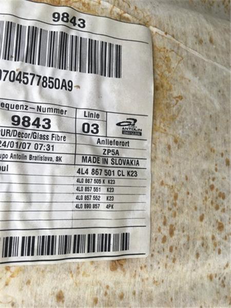 Techo interior audi q7 4l - 