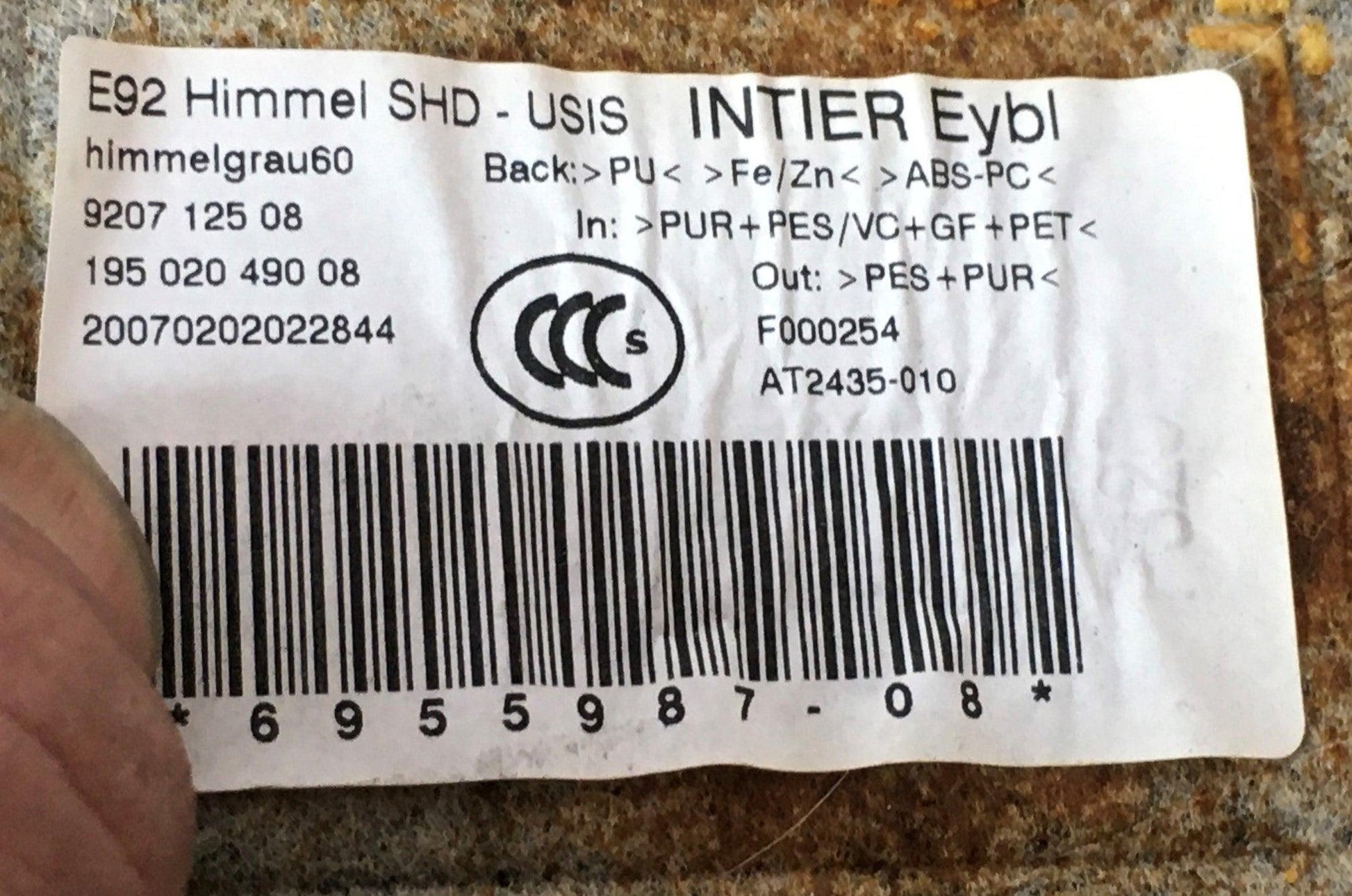 Techo interior Bmw serie 3 E92 Coupe - f000254