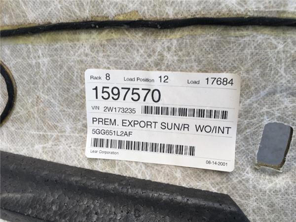 Techo interior Jeep Cherokee KJ - 5gg651l2af