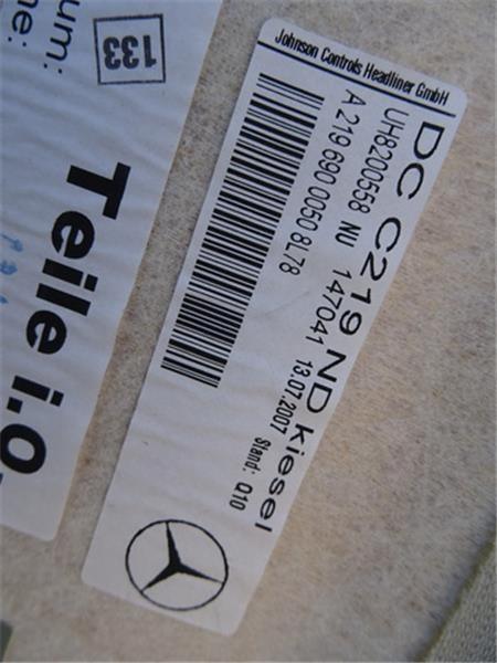Techo interior mercedes cls w219 - a2196900050