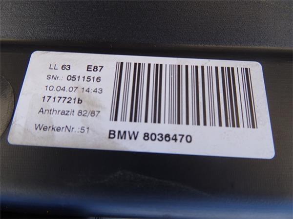 Techo solar bmw serie 1 e81 e87 - 8036470