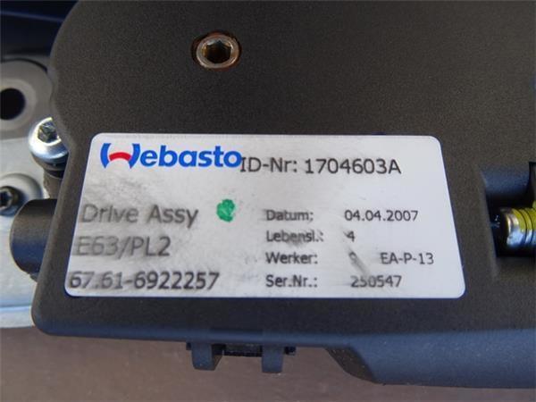 Techo solar bmw serie 1 e81 e87 - 8036470