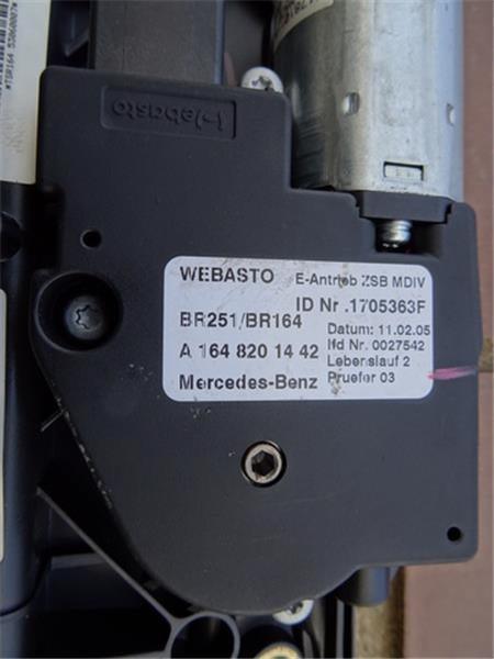 Techo solar mercedes ml w164 - a1647800029