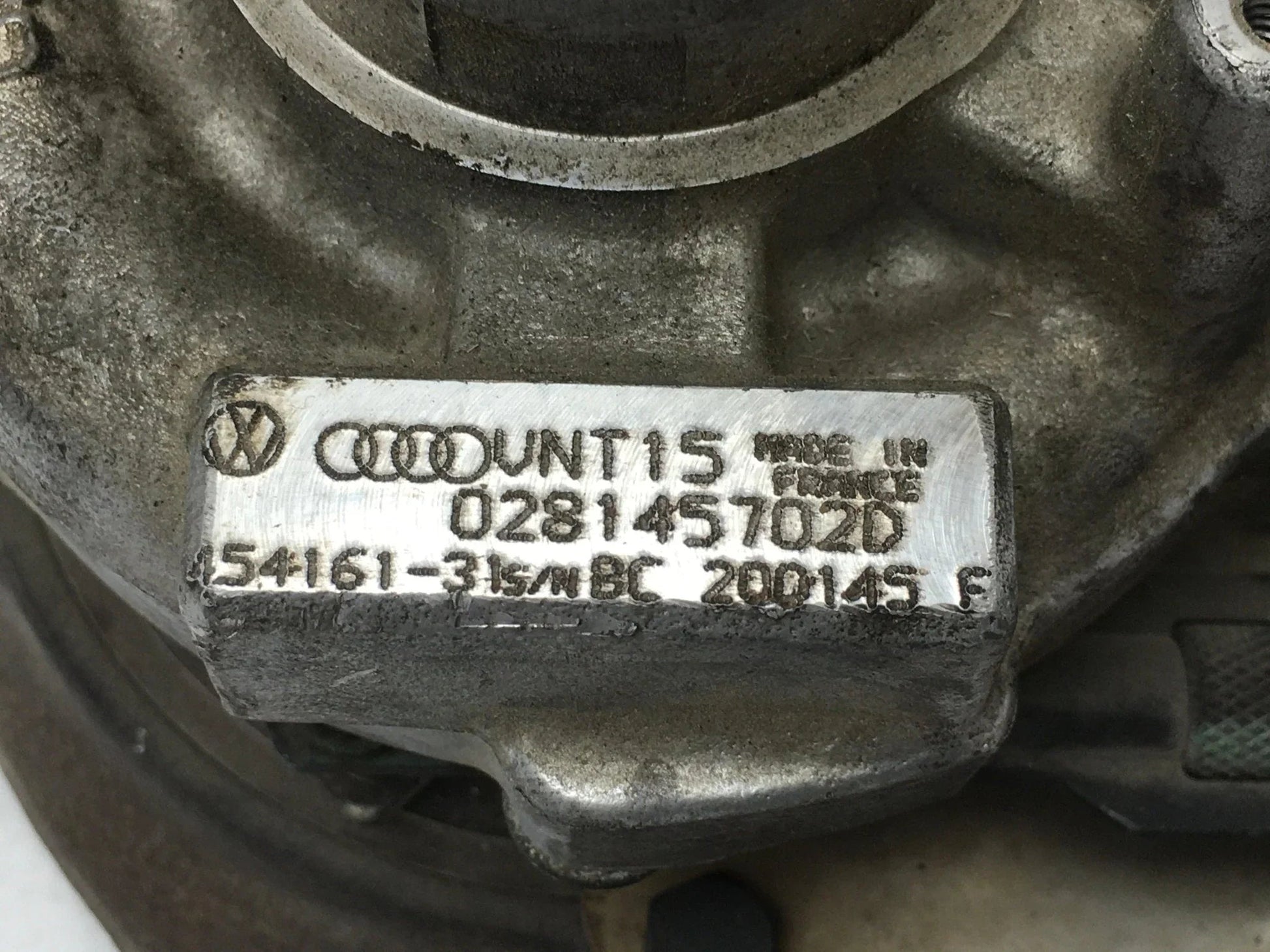Turbo VW 028145702D