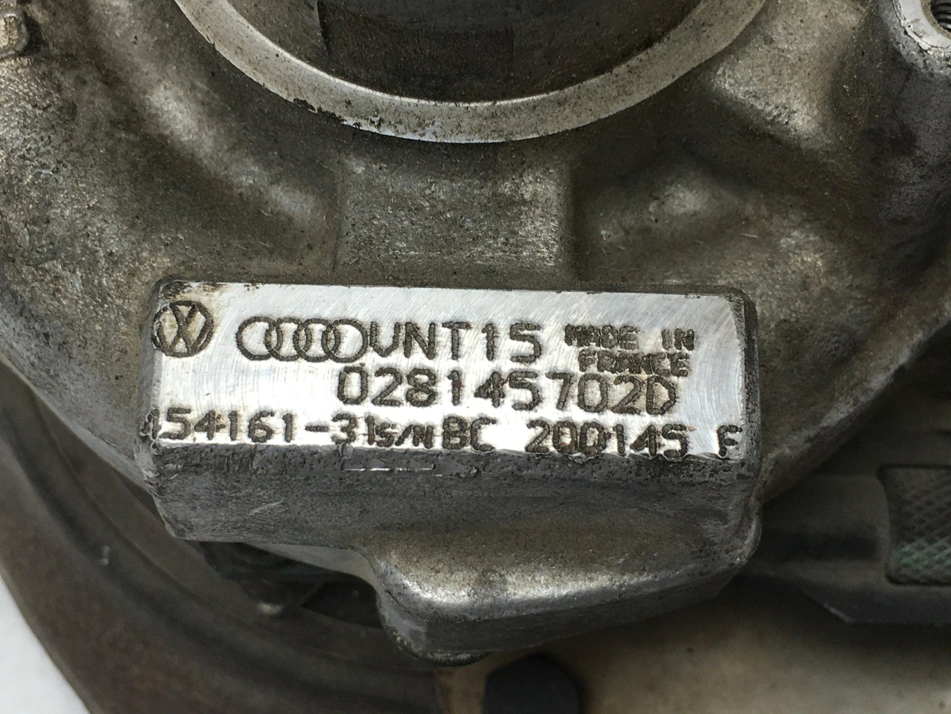 Turbo VW 028145702D - 028145702D