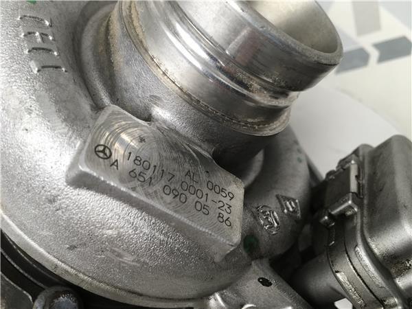 Turbocompresor Mercedes Clase A W176 - a6510900586