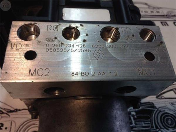 Unidad abs renault megane ii 2.0 turbo - 0265234128