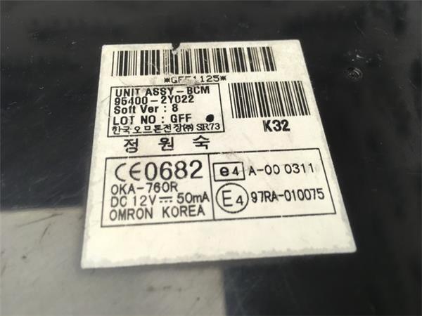 Unidad bcm hyundai ix35 954002y022 - 954002y022