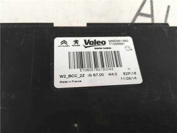 Unidad confort Peugeot 508 9665961480