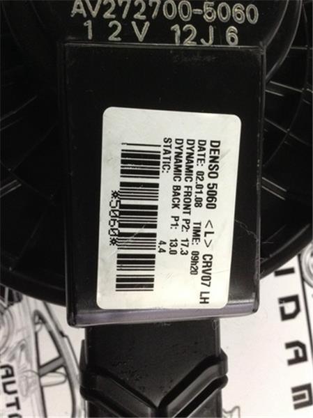 Ventilador calefaccion honda crv - av2727005060