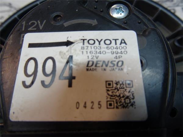 Ventilador calefaccion land cruiser j150 - 8710360400