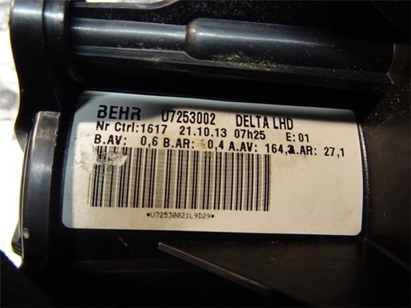 Ventilador calefaccion opel u7253002 - u7253002