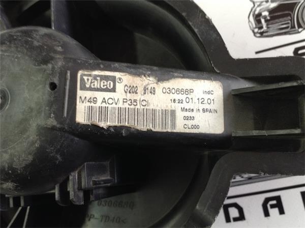 Ventilador calefaccion partner berlingo - 030666p