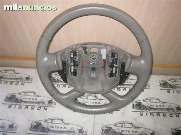 Volante cuero renault espace color crema - 