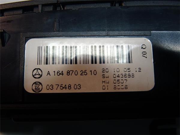 Warning mercedes ml w164 r w251 - a1648702510